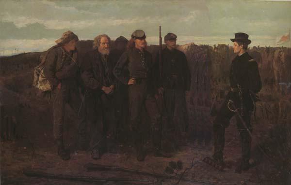Winslow Homer Prisoners from the Front (mk44) Sweden oil painting art